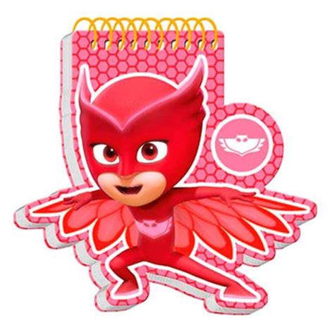 PJ Masks Owlette Shaped Large Notepad £3.29
